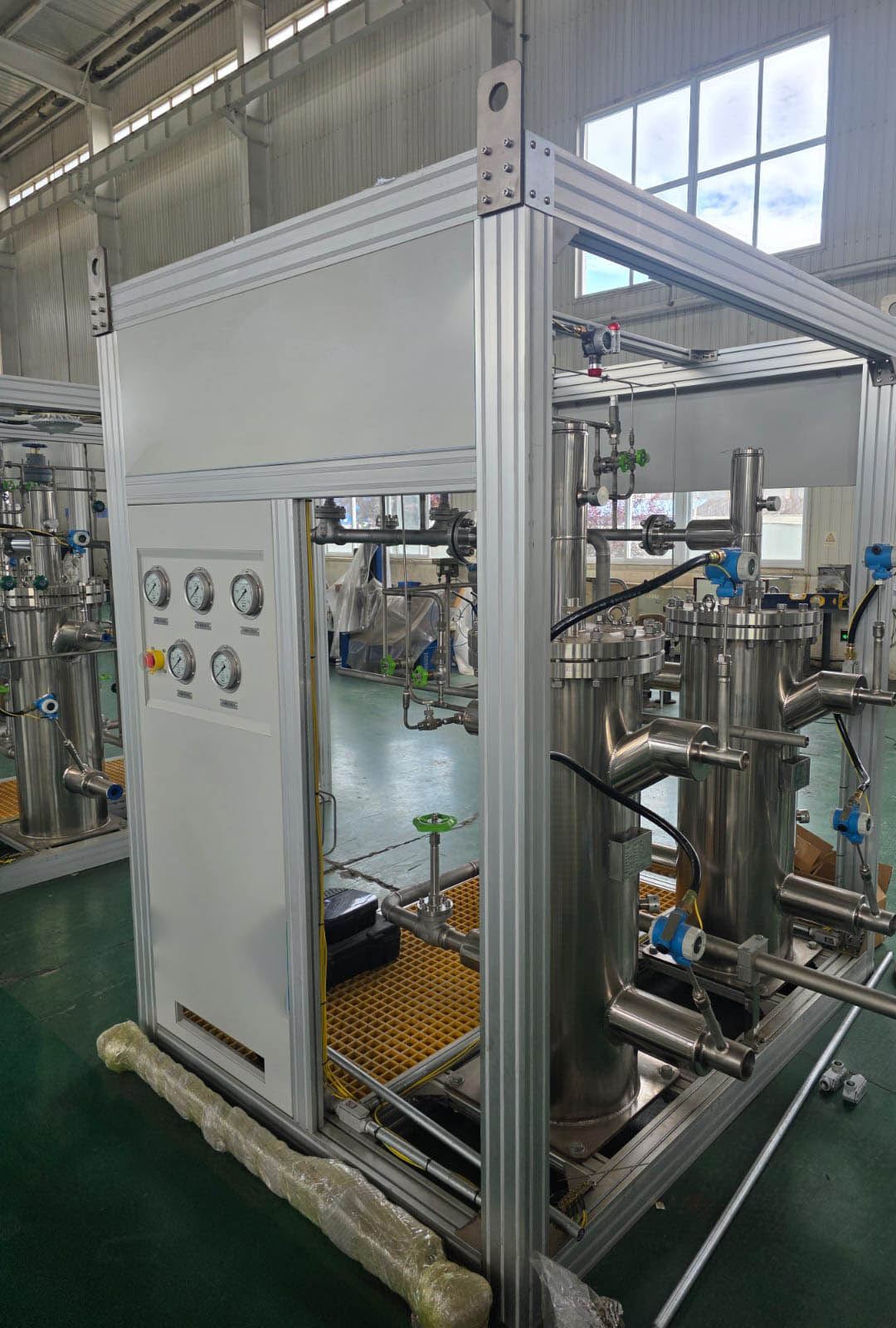 Gas generation unit assembly